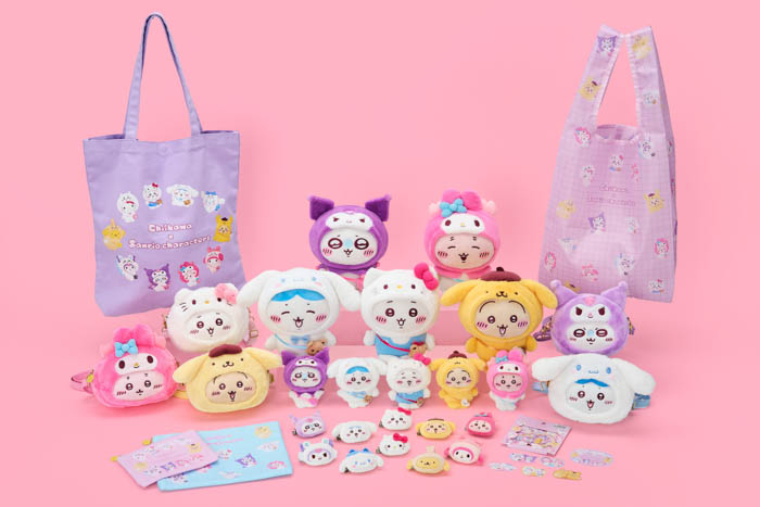 「ちいかわ×サンリオキャラクターズ」がサンリオにて6月13日(金)発売!