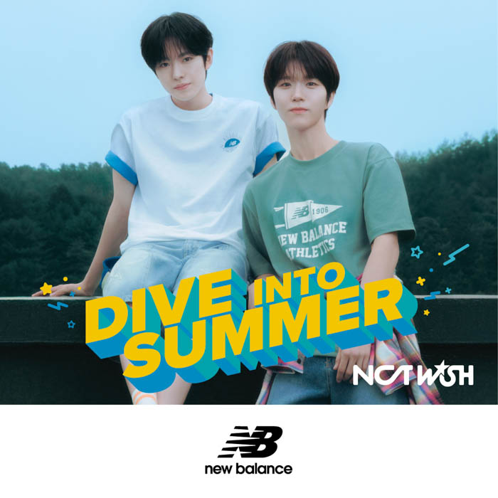 New Balanceのアパレル「SUMMER Tee」、ABC-MARTにて韓国人気グループ『NCT WISH』の着用ビジュアル公開!