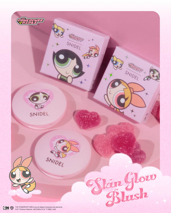 <SNIDEL BEAUTY>「パワーパフ ガールズ」と初のコラボレーションが実現!アイパレットやチークなど、限定パッケージ商品が6月27日(金)より発売!