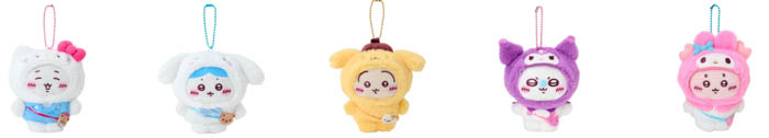 「ちいかわ×サンリオキャラクターズ」がサンリオにて6月13日(金)発売!