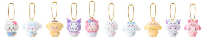 「ちいかわ×サンリオキャラクターズ」がサンリオにて6月13日(金)発売!