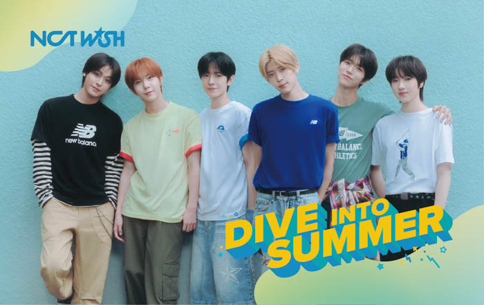New Balanceのアパレル「SUMMER Tee」、ABC-MARTにて韓国人気グループ『NCT WISH』の着用ビジュアル公開!