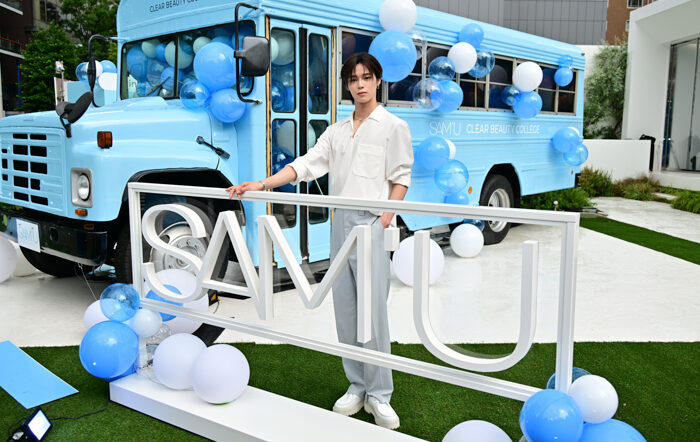 &TEAMのKがブランドアンバサダーをつとめる韓国スキンケアブランド「SAM’U」大規模POPUP STOREが表参道に登場！