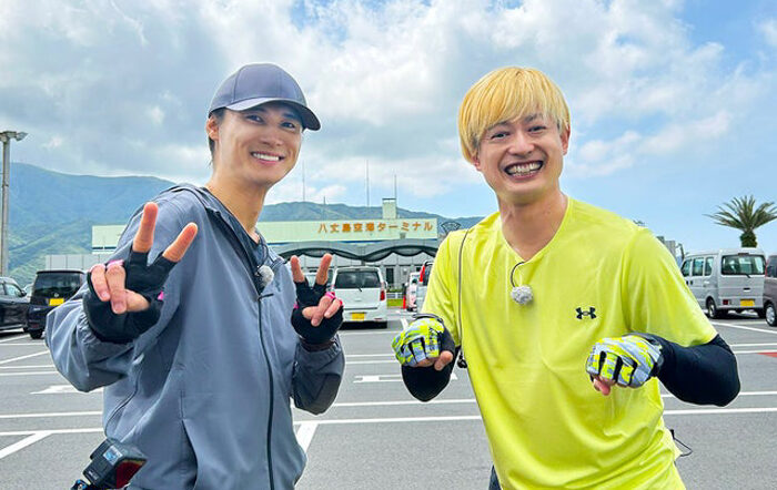 A.B.C-Zの橋本良亮と塚田僚一が自然あふれる島でサイクリングのふたり旅！「A.B.C-Z 橋本良亮&塚田僚一 男ふたりの冒険旅in八丈島」CS「日テレプラス」チャンネルで放送決定