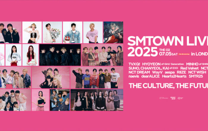 K-POPのレジェンドアーティストが大集結する「SMTOWN LIVE 2025 in LONDON」を収録したRe-Streaming配信決定&現地の公演グッズが手に入るチャンスも！