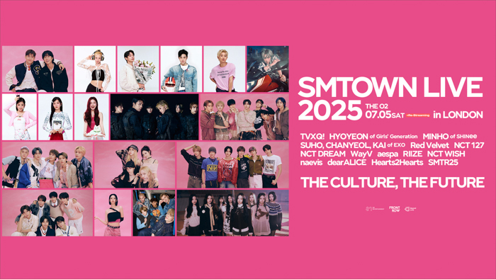 K-POPのレジェンドアーティストが大集結する「SMTOWN LIVE 2025 in LONDON」を収録したRe-Streaming配信決定&現地の公演グッズが手に入るチャンスも!