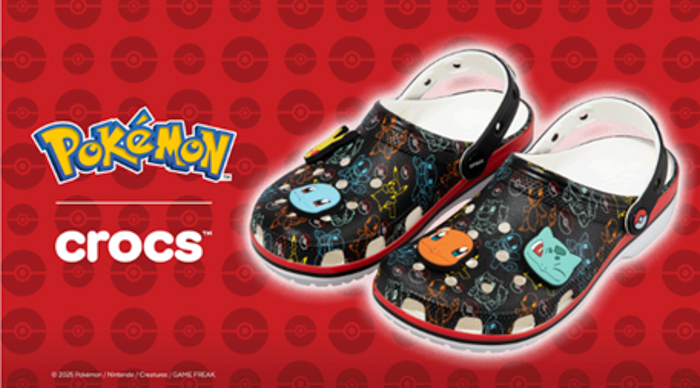ポケモン & Crocs™ 最新コラボレーションアイテムを2025年6月11日(水)より発売開始