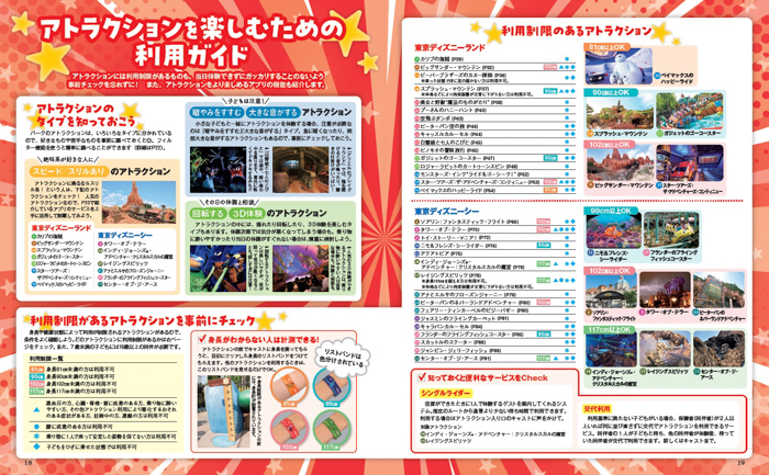 東京ディズニーランド®、東京ディズニーシー®の全アトラクション情報が満載!「東京ディズニーリゾート® アトラクションガイドブック2025-2026」6月16日発売