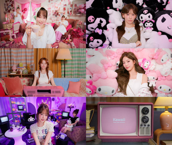 Netflixシリーズ「My Melody & Kuromi」主題歌、LE SSERAFIMの新曲「Kawaii (Prod. Gen Hoshino)」 のミュージックビデオが公開!