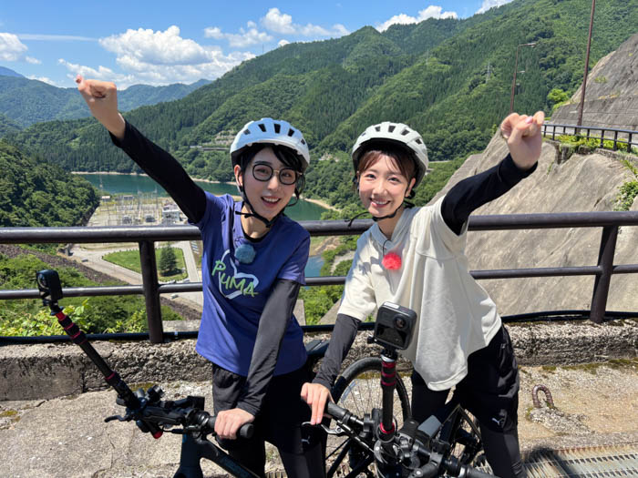 柏木由紀×ハシヤスメ・アツコの自由すぎるチャリ旅で新たな発見！福井県・大野市を駆け抜ける！