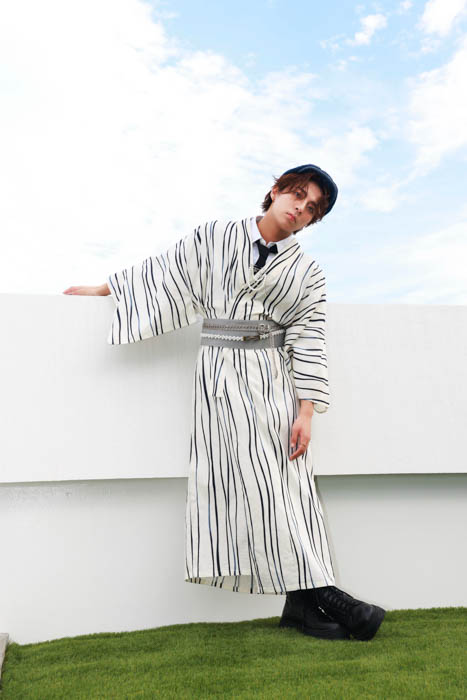 LIL LEAGUEがSPINNSのビジュアルに初登場!浴衣を遊び心満載に着こなしたコンセプトビジュアルや、夏のストリートスタイルを提案!