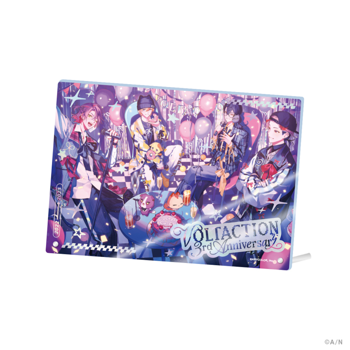 「VOLTACTION 3rd Anniversary」グッズを2025年7月13日(日)22時からにじストアにて販売開始!