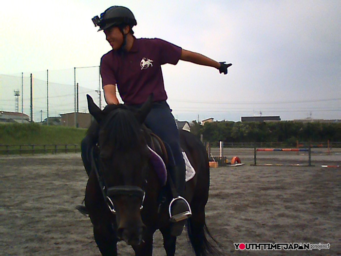 【熊本県立熊本翔陽高等学校】馬術部員が撮影した馬術部