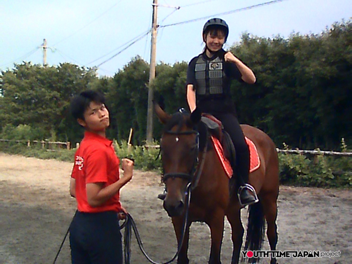 【熊本県立熊本翔陽高等学校】馬術部員が撮影した馬術部