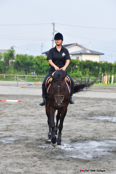 【熊本県立熊本翔陽高等学校】編集部が撮影した馬術部