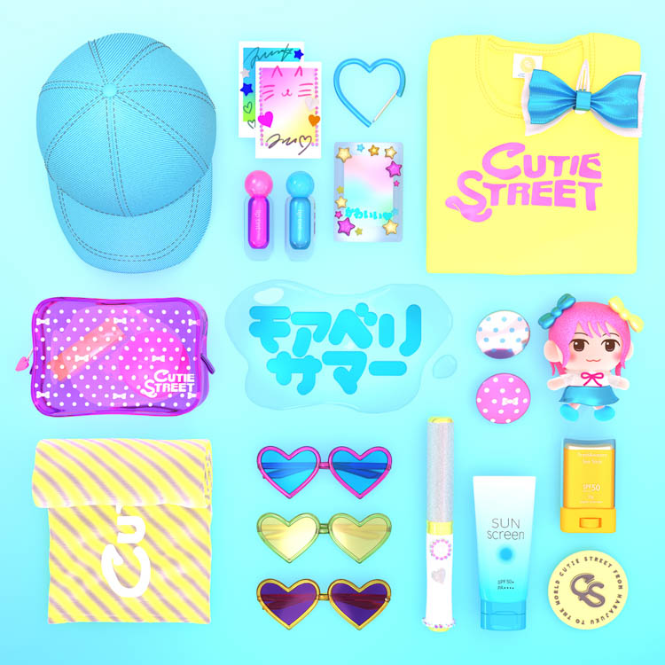 CUTIE STREET、夏フェスを全力で楽しむ全ての人に贈るキュートで熱いサマーアンセム「モアベリサマー」をリリース! リリースを記念して幕張メッセのライブ映像を公開!