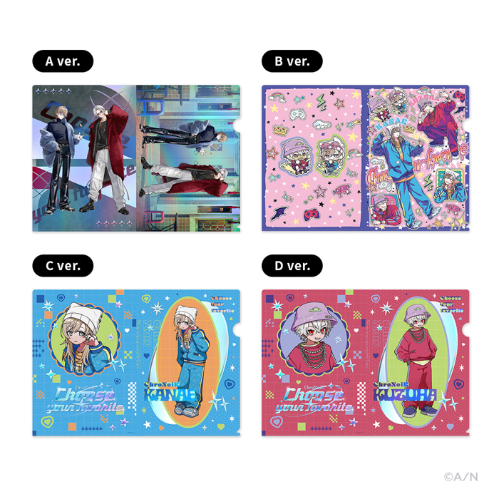ChroNoiR新グッズ「Choose your favorite」を2025年9月10日(水)18時よりにじさんじオフィシャルストアにて販売開始!