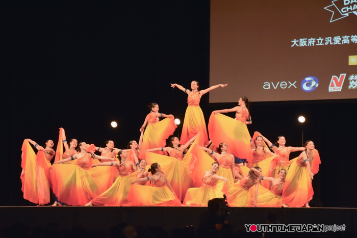 大阪府立汎愛高等学校「魂炎（ソウルメイト）」がDCC決勝大会でパフォーマンスを披露！＜第13回 DANCE CLUB CHAMPIONSHIP 決勝大会＞