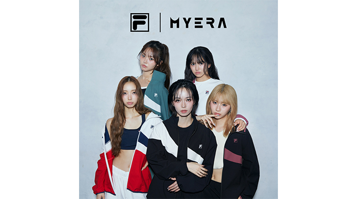 「MYERA（マイラ）」 が 25FWシーズン、FILAのスタイリングパートナーに就任！