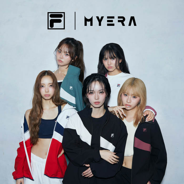 「MYERA（マイラ）」 が 25FWシーズン、FILAのスタイリングパートナーに就任！
