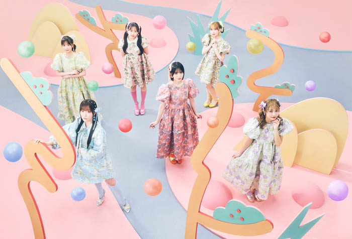 FRUITS ZIPPER、10月発売の4thシングルCD『はちゃめちゃわちゃライフ! / JAM』のアートワークを公開! アニメ主題歌を務めるクレヨンしんちゃんとのコラボビジュアルも解禁!