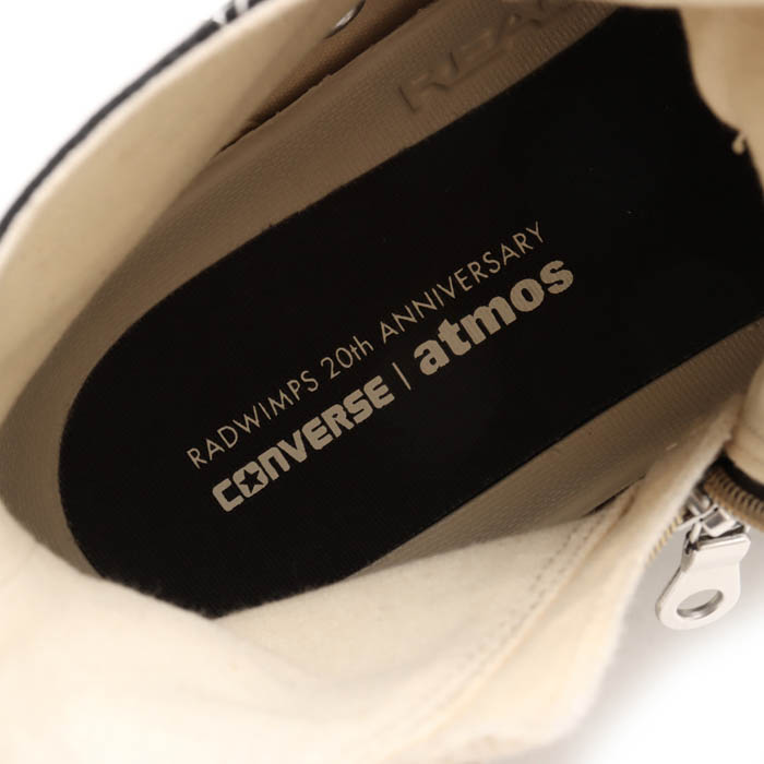 RADWIMPSメジャーデビュー20周年記念!「atmos」× 「RADWIMPS」×「CONVERSE」トリプルコラボレーションモデルが発売!