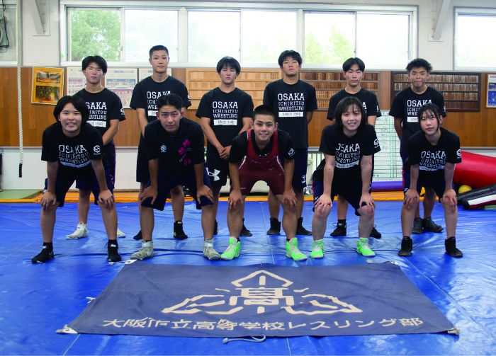 大阪府立いちりつ高等学校 レスリング部「勝てなかった相手に勝った時は、自分の成長を実感できる」 【Spotlight VOL.68】