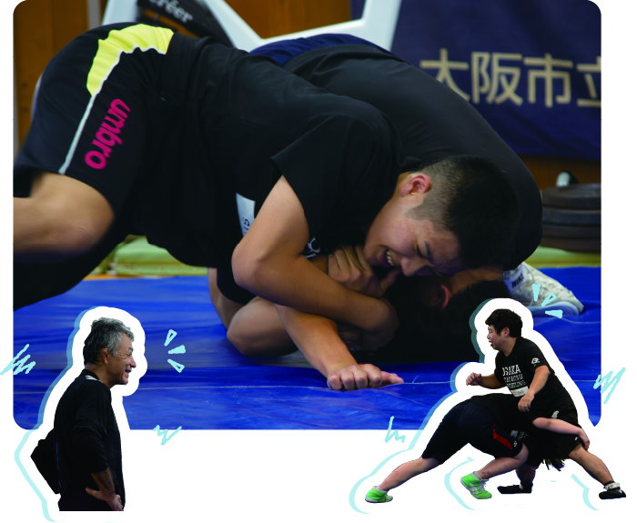 大阪府立いちりつ高等学校 レスリング部「勝てなかった相手に勝った時は、自分の成長を実感できる」 【Spotlight VOL.68】
