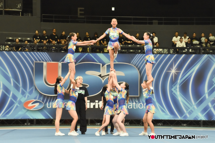 投稿についてもっと詳しく CHEER＋ Blue Fires Aphrodita が「USA All Star Challenge Competition 2025 CENTRAL」でパフォーマンスを披露！