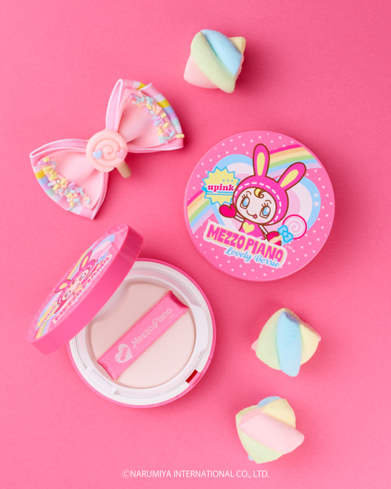 柏木由紀プロデュースコスメブランド「upink」「メゾ ピアノ」との初コラボが実現!新商品のグリッターライナーや人気アイテムがコラボ仕様で限定登場!