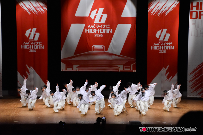 神奈川県立海老名高等学校「Heart Shell」がLARGE部門で演技を披露！＜マイナビHIGH SCHOOL DANCE COMPETITION 2026 EAST vol.1＞