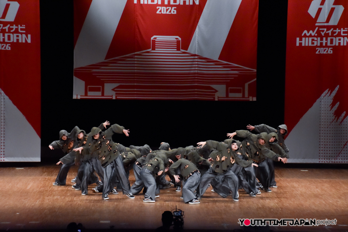 叡明高等学校「AWESOMEST」がLARGE部門で演技を披露！＜マイナビHIGH SCHOOL DANCE COMPETITION 2026 EAST vol.1＞