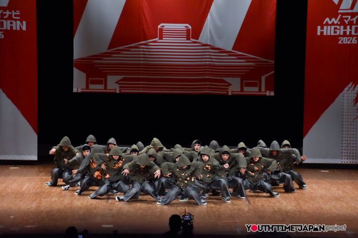 叡明高等学校「AWESOMEST」がLARGE部門で演技を披露！＜マイナビHIGH SCHOOL DANCE COMPETITION 2026 EAST vol.1＞