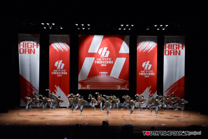 叡明高等学校「AWESOMEST」がLARGE部門で演技を披露！＜マイナビHIGH SCHOOL DANCE COMPETITION 2026 EAST vol.1＞