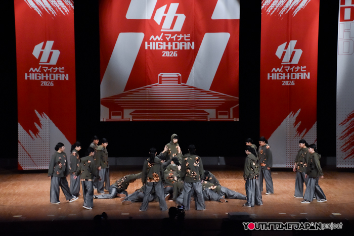 叡明高等学校「AWESOMEST」がLARGE部門で演技を披露！＜マイナビHIGH SCHOOL DANCE COMPETITION 2026 EAST vol.1＞