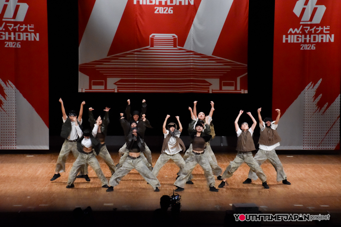 群馬県立安中総合学園高等学校「Bigg'p Fam」がLARGE部門で演技を披露！＜マイナビHIGH SCHOOL DANCE COMPETITION 2026 EAST vol.1＞