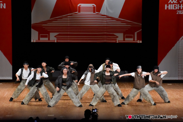 群馬県立安中総合学園高等学校「Bigg'p Fam」がLARGE部門で演技を披露！＜マイナビHIGH SCHOOL DANCE COMPETITION 2026 EAST vol.1＞