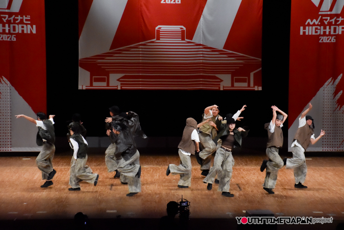群馬県立安中総合学園高等学校「Bigg'p Fam」がLARGE部門で演技を披露！＜マイナビHIGH SCHOOL DANCE COMPETITION 2026 EAST vol.1＞