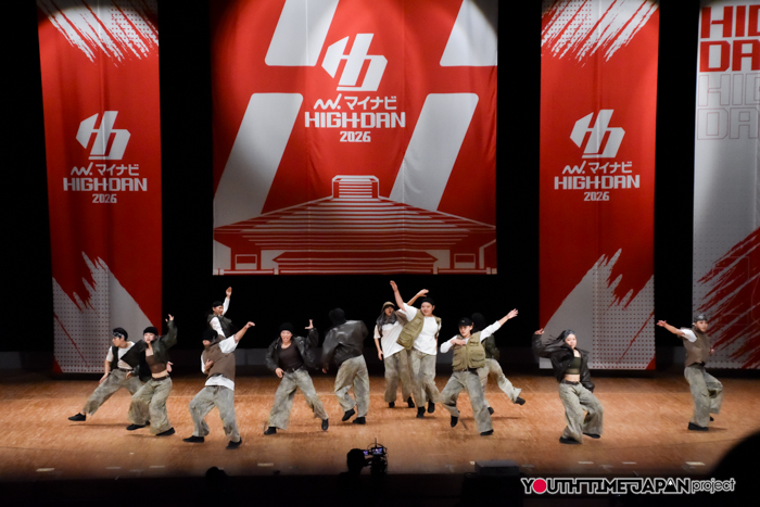 群馬県立安中総合学園高等学校「Bigg'p Fam」がLARGE部門で演技を披露！＜マイナビHIGH SCHOOL DANCE COMPETITION 2026 EAST vol.1＞