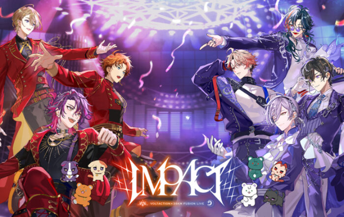 にじさんじより「VOLTACTION×3SKM FUSION LIVE “IMPACT”」が2026年1月6日(火)20時より全編無料配信決定！2025年12月15日(月)18時よりグッズ販売も開始！