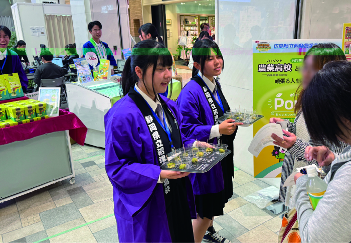 静岡県立沼津商業高等学校 地域活性部 写真取材班「荒茶生産量日本一に返り咲くために 静岡茶を使った和洋スイーツを開発!」