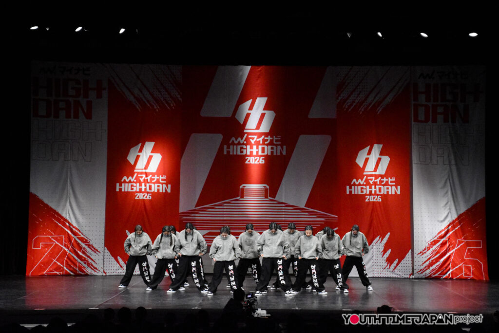 大阪府立山田高等学校「ZØNEBLÁZE」がLARGE部門で演技を披露！＜マイナビHIGH SCHOOL DANCE COMPETITION 2026 WEST vol.2＞