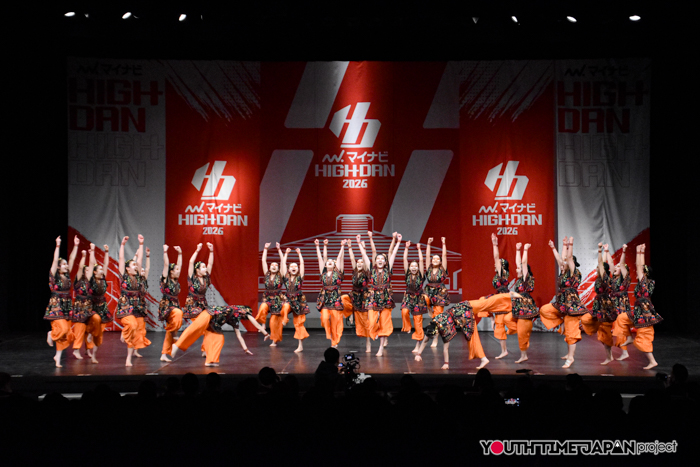 香里ヌヴェール学院高等学校「Flourish」がLARGE部門で演技を披露！＜マイナビHIGH SCHOOL DANCE COMPETITION 2026 WEST vol.2＞