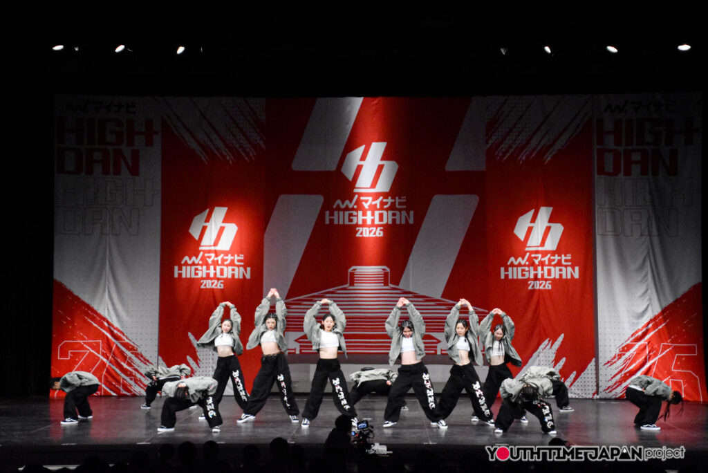 大阪府立山田高等学校「ZØNEBLÁZE」がLARGE部門で演技を披露！＜マイナビHIGH SCHOOL DANCE COMPETITION 2026 WEST vol.2＞