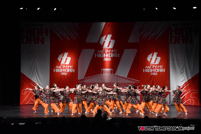 香里ヌヴェール学院高等学校「Flourish」がLARGE部門で演技を披露！＜マイナビHIGH SCHOOL DANCE COMPETITION 2026 WEST vol.2＞