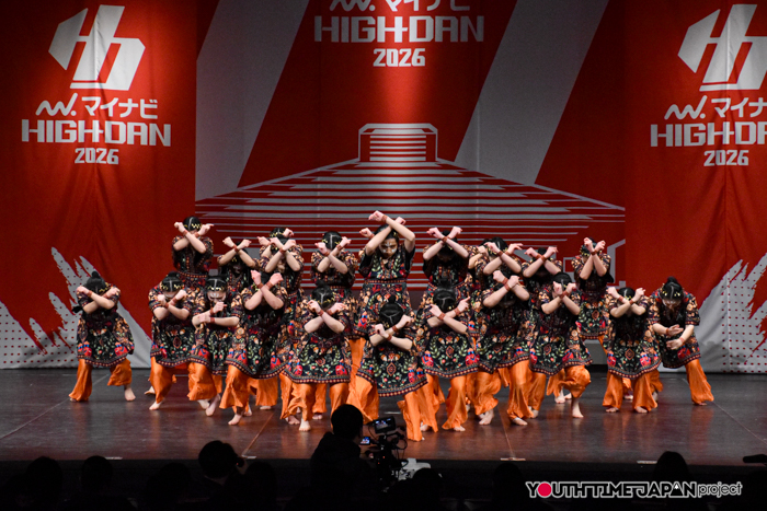 香里ヌヴェール学院高等学校「Flourish」がLARGE部門で演技を披露！＜マイナビHIGH SCHOOL DANCE COMPETITION 2026 WEST vol.2＞