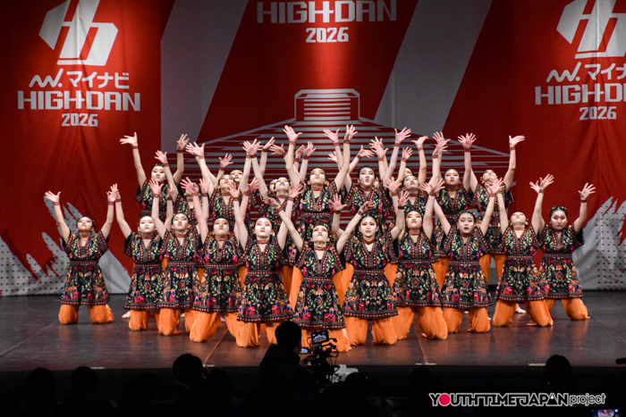 香里ヌヴェール学院高等学校「Flourish」がLARGE部門で演技を披露！＜マイナビHIGH SCHOOL DANCE COMPETITION 2026 WEST vol.2＞