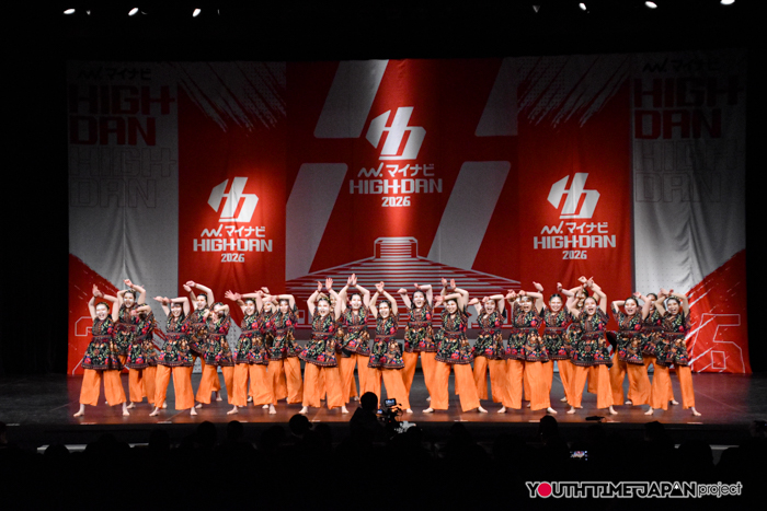 香里ヌヴェール学院高等学校「Flourish」がLARGE部門で演技を披露！＜マイナビHIGH SCHOOL DANCE COMPETITION 2026 WEST vol.2＞