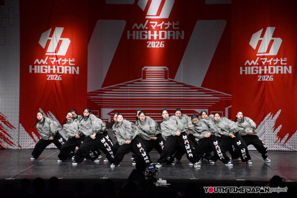 大阪府立山田高等学校「ZØNEBLÁZE」がLARGE部門で演技を披露！＜マイナビHIGH SCHOOL DANCE COMPETITION 2026 WEST vol.2＞
