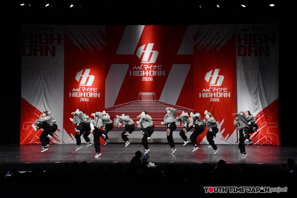大阪府立山田高等学校「ZØNEBLÁZE」がLARGE部門で演技を披露！＜マイナビHIGH SCHOOL DANCE COMPETITION 2026 WEST vol.2＞